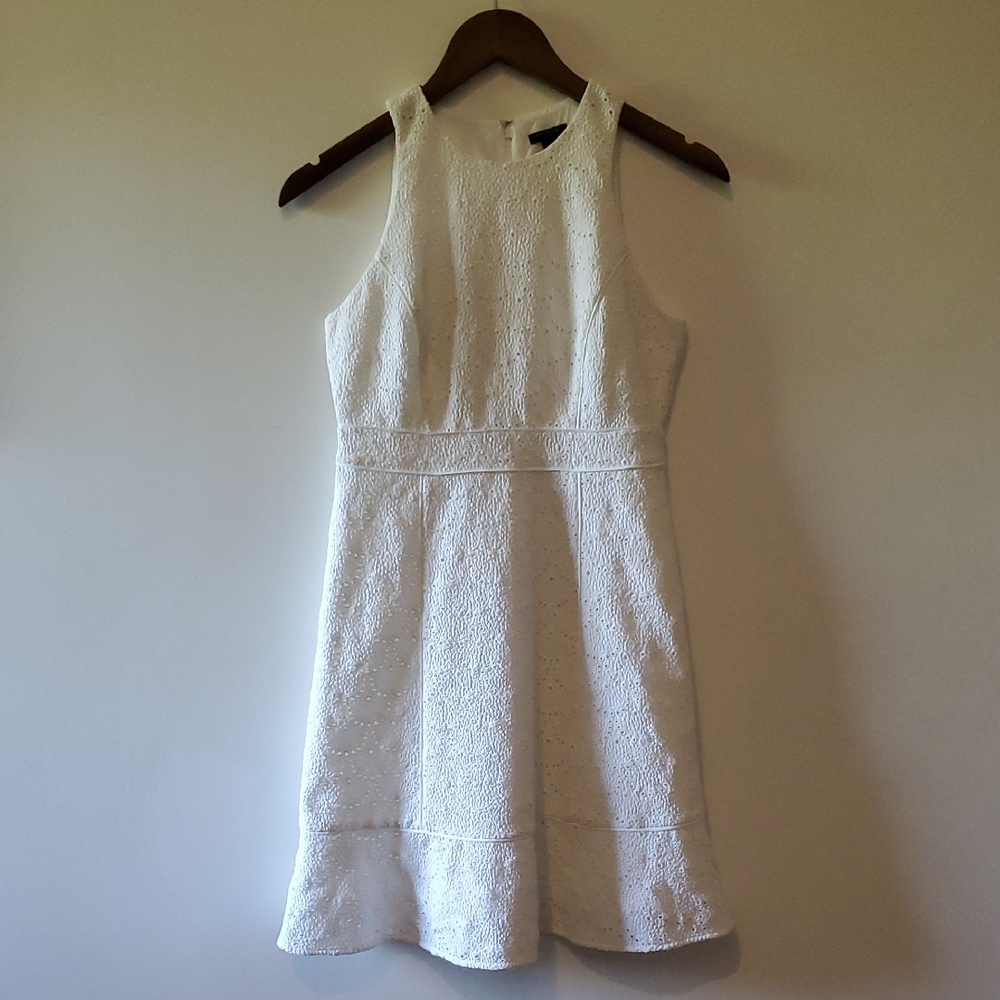 White Eyelet Dress - Ann Taylor